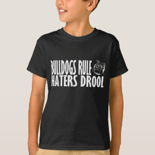 T-shirt Règle de bouledogues