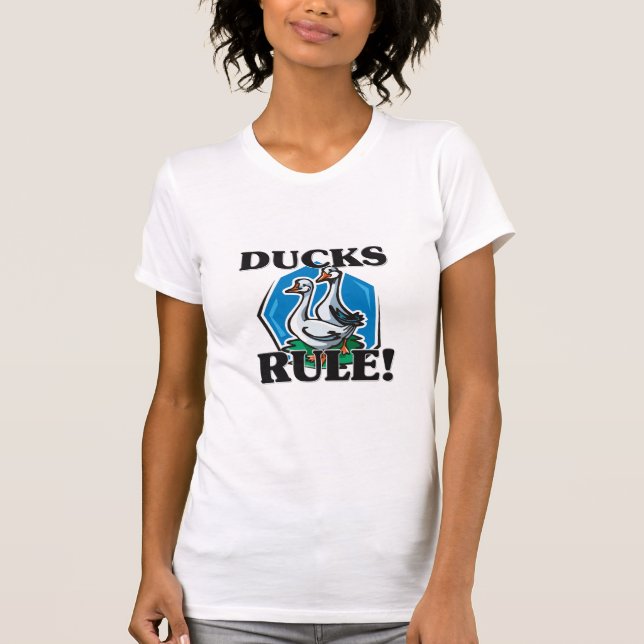 T-shirt Règle de CANARDS ! (Devant)
