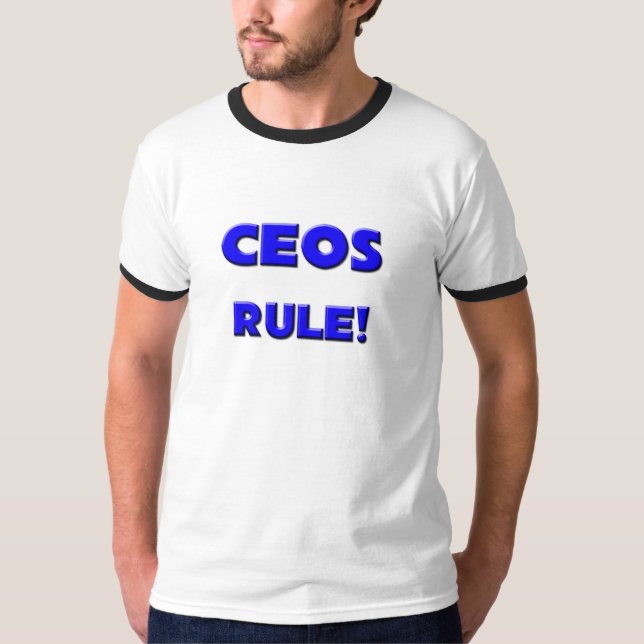 T-shirt Règle de CEOs ! (Devant)