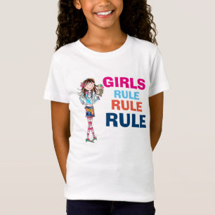 T-Shirt Règle de chemise/filles de la jeunesse