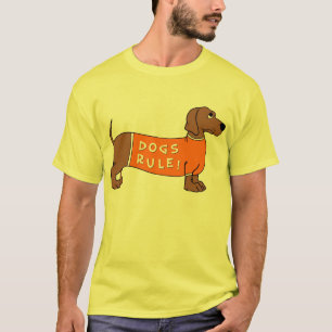 T-shirt Règle de chiens !
