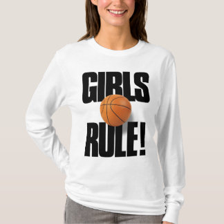 T-shirt RÈGLE DE FILLES ! Basket-ball