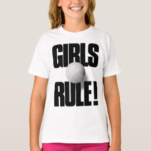 T-shirt RÈGLE DE FILLES ! Volleyball