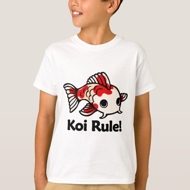 T-shirt Règle de Koi ! (Devant)