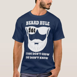 T-shirt Règle de la barbe 61 Si vous faites un don de 27t