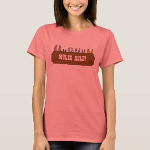 T-shirt Règle de mules !