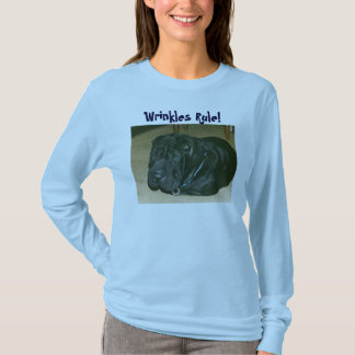 T-shirt Règle de rides ! Chemise de Shar Pei