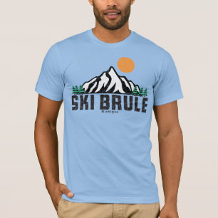 T-shirt Règle de ski rétros