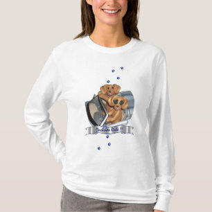 T-shirt Règle de teckels ! !  Longue chemise de douille d