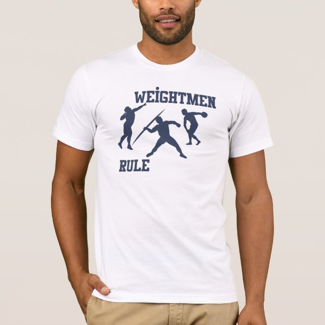 T-shirt Règle de Weightmen (Devant)