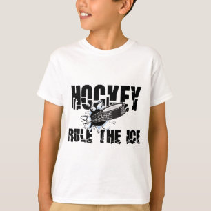 T-shirt Règle d'hockey la glace