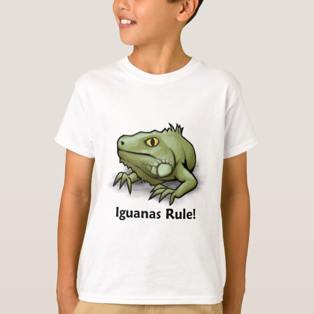 T-shirt Règle d'iguanes ! (Devant)