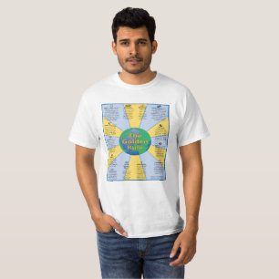 T-shirt Règle d'or dans des religions du monde