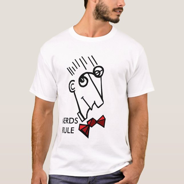T-shirt Règle Nerds (Devant)