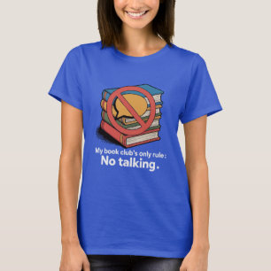 T-shirt Règle "Pas de Parole" du Club de Lecture des Intro