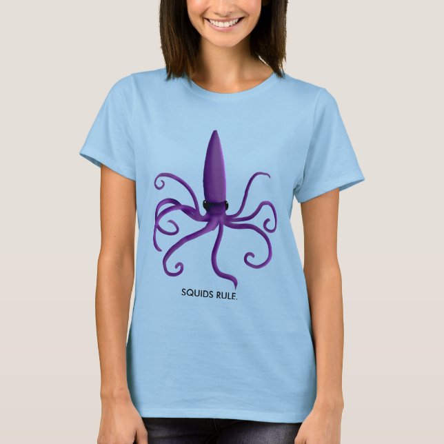 T-SHIRT RÈGLE SQUIDS (Devant)