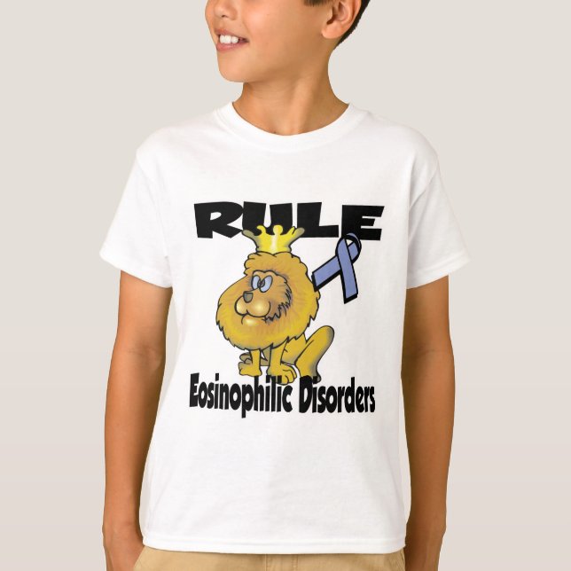 T-shirt Règle Troubles éosinophiles (Devant)