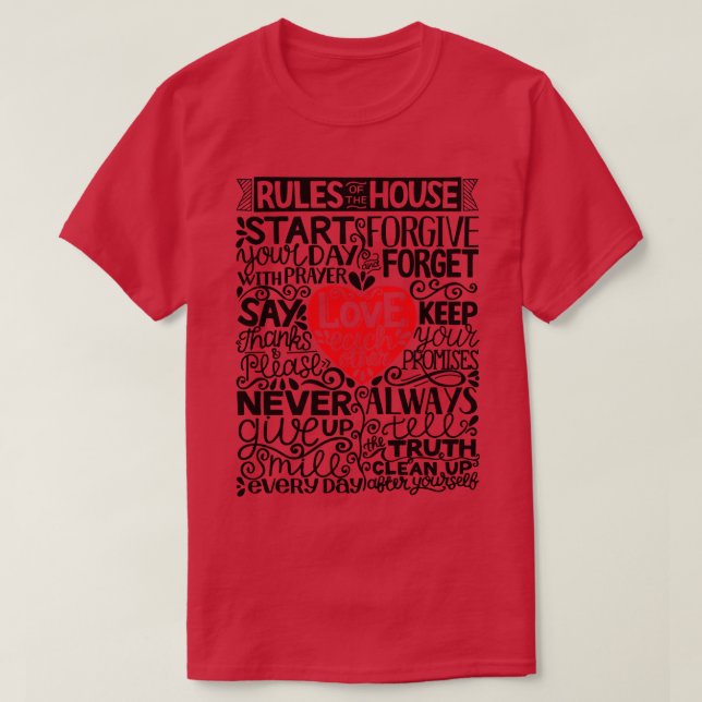 T-shirt Règlement Du Parlement (Design devant)
