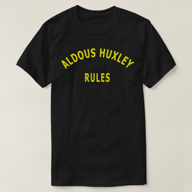 T-shirt Règles Aldous Huxley (Design devant)