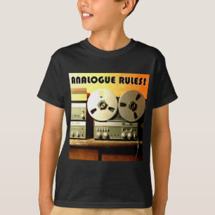 T-shirt Règles analogues