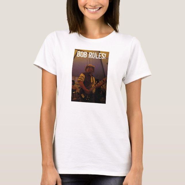 T-SHIRT RÈGLES DE BOB ! (Devant)