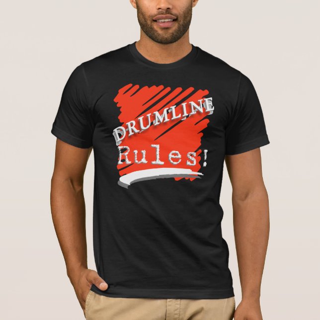T-shirt Règles de Drumline (Devant)