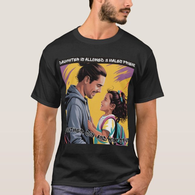 T-shirt Règles de la fille (Devant)