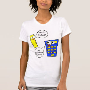 T-shirt Règles de maths