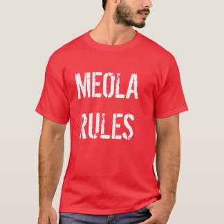 T-shirt Règles de Meola