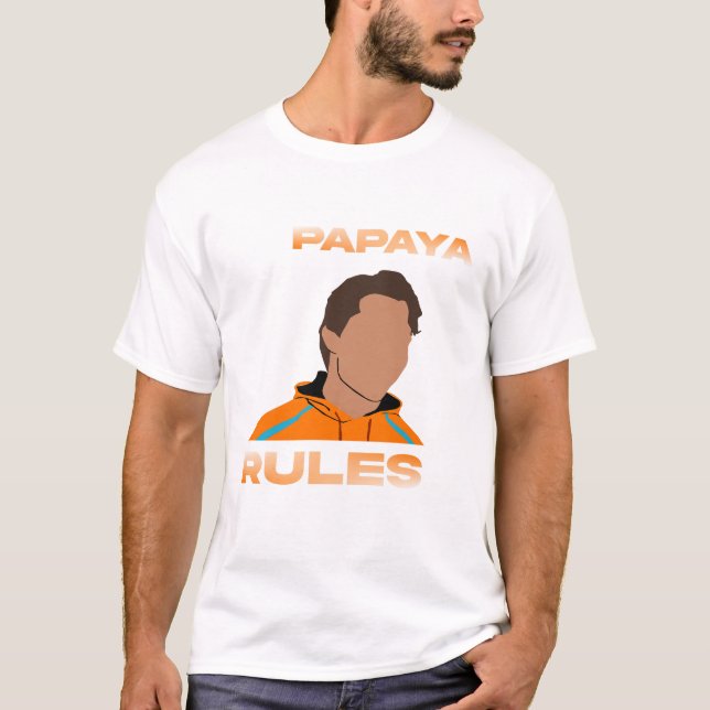 T-shirt Règles de Papaya (Devant)
