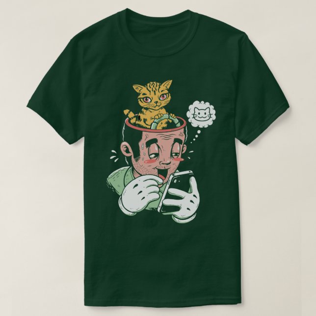 T-shirt Règles du chat (Design devant)