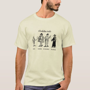 T-shirt Règles élisabéthaines (lumière)