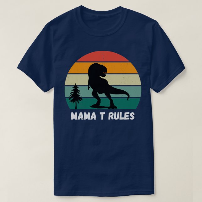T-shirt Règles Mama T (Design devant)