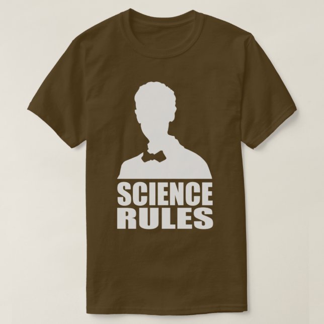T-shirt Règles scientifiques 1 (Design devant)
