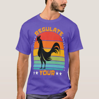 T-shirt Réglez votre chausson Retro Sunset Premium