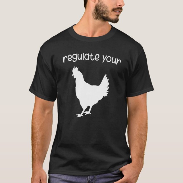 T-shirt Réglez Votre Poulet 1 (Devant)