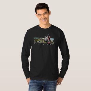T-shirt Régner comme un Roi Hommes Grande Manches