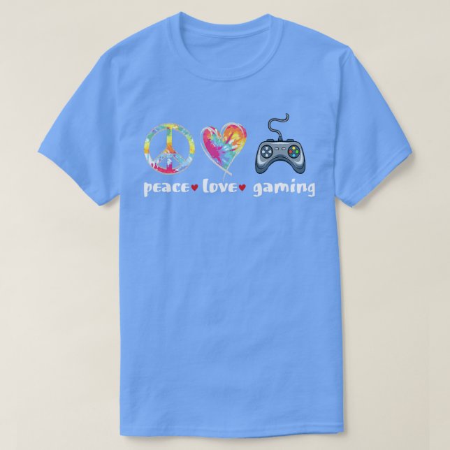 T-shirt Régulateur de jeu d'amour de teinture de goujon (Design devant)