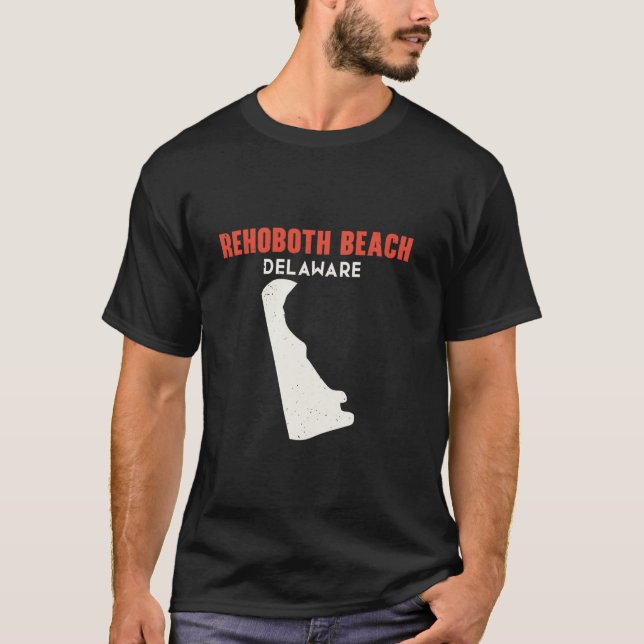T-shirt Rehoboth Beach Delaware USA State America Travel D (Devant)