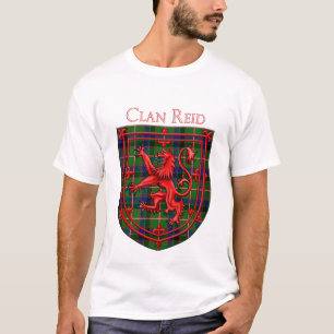 T-shirt Reid Tartan Scottish Plaid Lion Rampant
