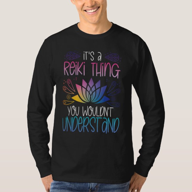 T-shirt Reiki Master Chakra Healing Lightworker Holistic 8 (Devant)