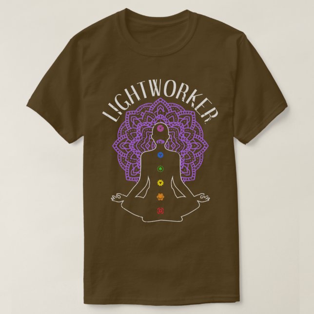 T-shirt Reiki Master Energy Healer Lightworker (Design devant)