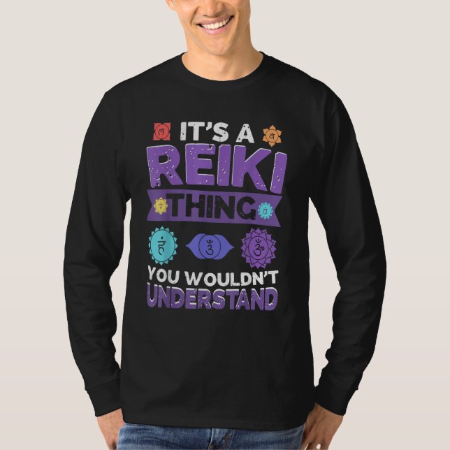 T-shirt Reiki Practitioner Healing Energy Healer (Devant)