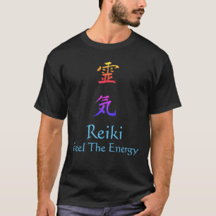T-shirt Reiki Sentez L'Arc En Ciel Énergétique