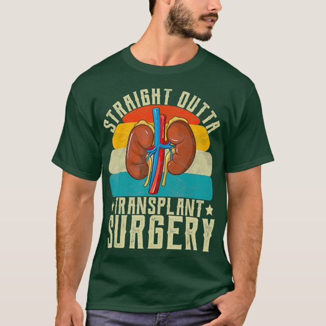 T-shirt Rein Droit Devant Transplanter La Chirurgie Cadeau (Devant)