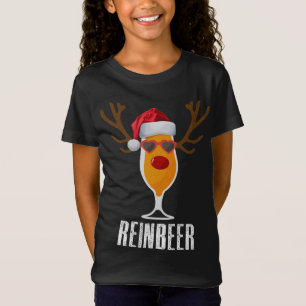 T-Shirt Reinbeer Père Noël Casquette Reindeer Beer Glass N
