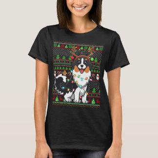 T-shirt Reindeer de famille jumelée laide berger australie
