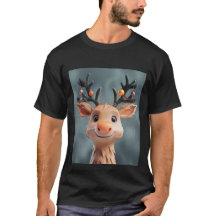 Reindeer mignon esprit de Noël avec cloches Jingle