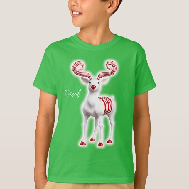 T-shirt Reindeer Sucre de canne doux (Devant)