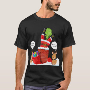 T-shirt Reindeer's Smelly Christmas Drôle Cartoon